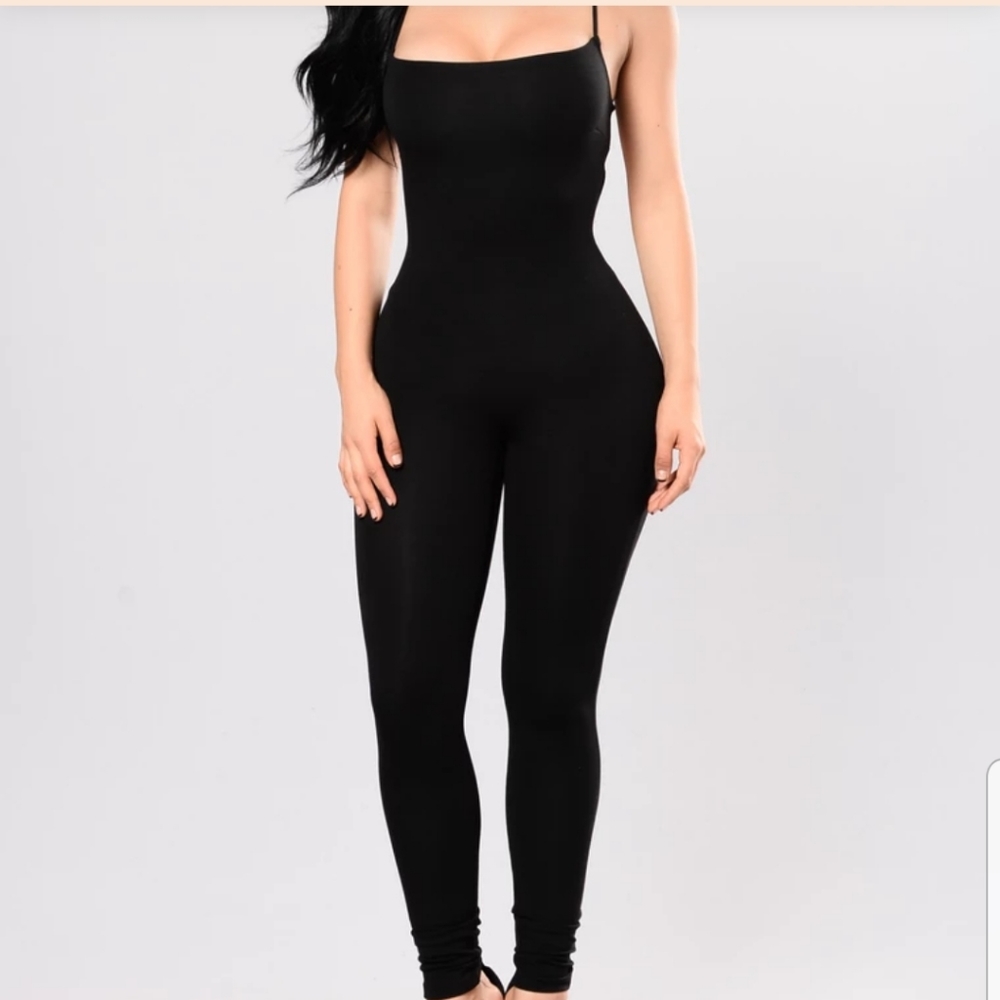 Black jumpsuit
